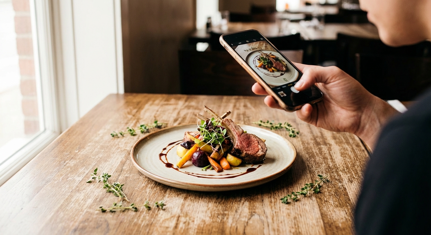 Restaurant Food Photography Tips Using Your Smartphone