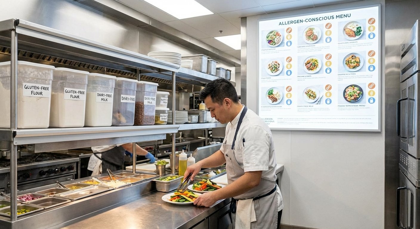 Building an Allergy-Friendly Menu: Operations and Marketing