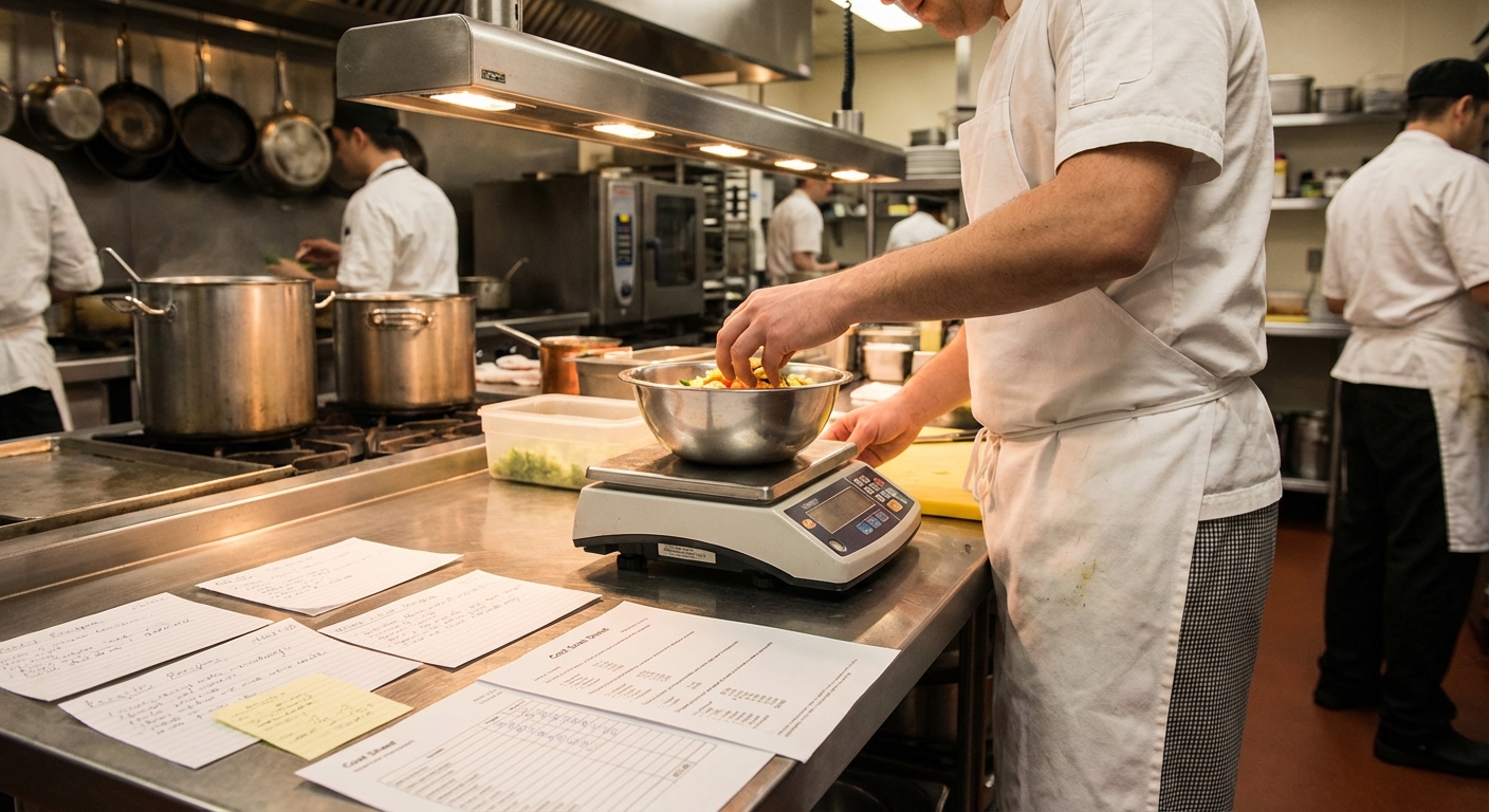 Standardized Recipe Writing to Control Food Cost