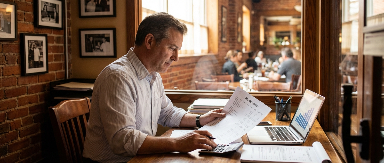 How to Read a Restaurant Balance Sheet