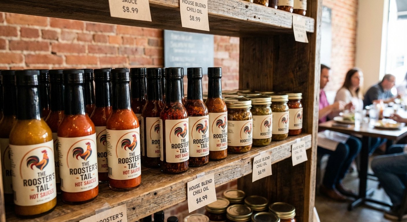 Selling Retail Products from Your Restaurant: Sauces, Rubs & Merch